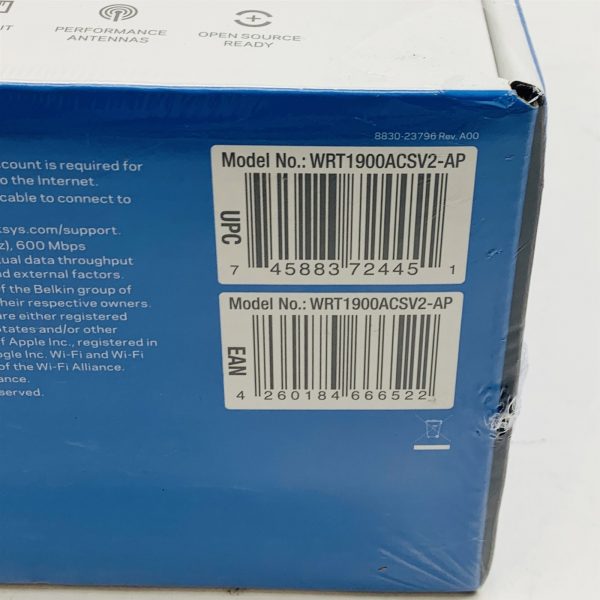 Linksys WRT1900ACSV2-AP DualBand N600+AC1300 Vietnam/Indonesia Router Sealed New - Image 5
