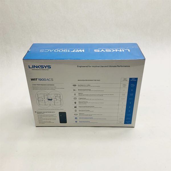 Linksys WRT1900ACSV2-AP DualBand N600+AC1300 Vietnam/Indonesia Router Sealed New - Image 8