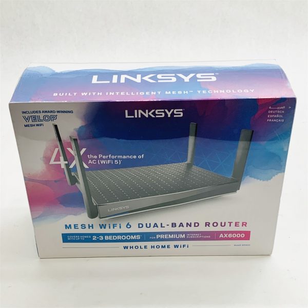 Linksys MR9600-ME Dual-Band (ME Version) WiFi 6 AX6000 WiFi Router *Sealed New* - Image 2
