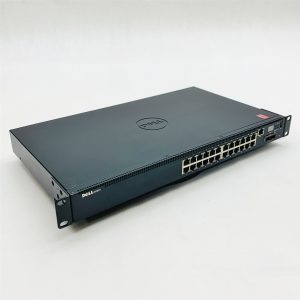 Dell N2024 24-Port Gigabit Ethernet 2-Port SFP+ Network Managed Switch E04W001