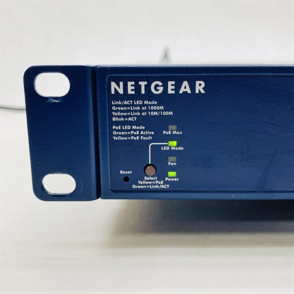 Netgear ProSafe GS724TP V1H2 24-Port POE Gigabit Stackable Managed Smart Switch - Image 2