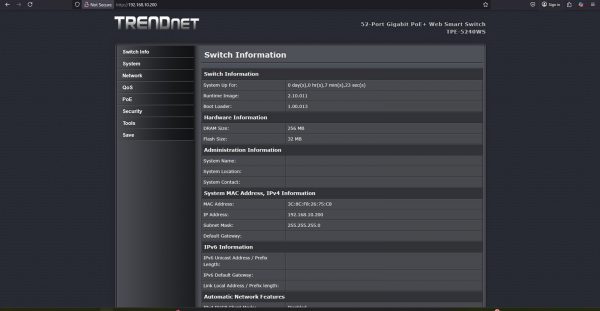 TRENDnet TPE-5240WS 52-Port Gigabit Web Smart PoE+ Managed Network Switch - Image 5