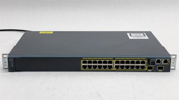 Cisco 2960-S 10G WS-C2960S-24TD-L V02 24-Port Gigabit Managed Switch w/ Stack - Image 2