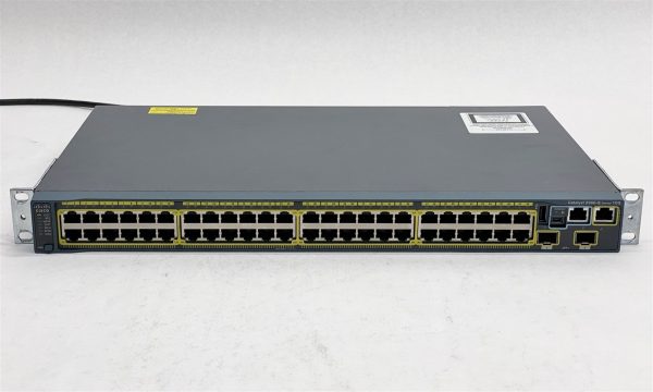 Cisco 2960-S 10G WS-C2960S-48TD-L V04 48-Port Managed Gigabit Network Switch - Image 2