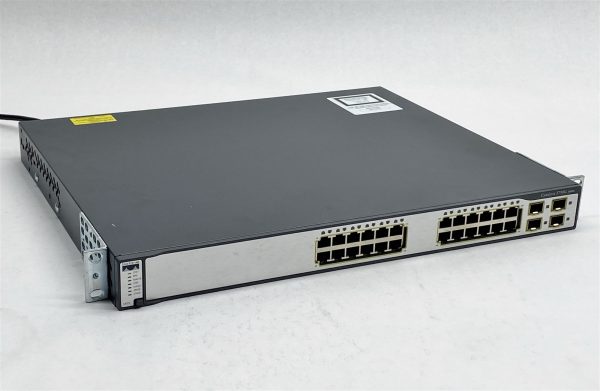 Cisco 3750G WS-C3750G-24TS-S1U V05 24-Port Managed Gigabit Ethernet Switch