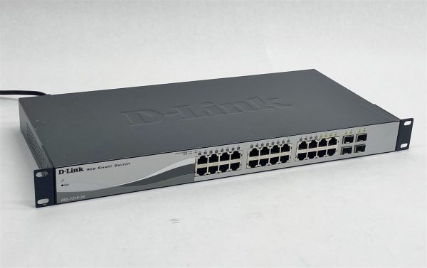 D-Link DGS-1210-24 24-Port Managed L2 Gigabit Network Web Smart Switch