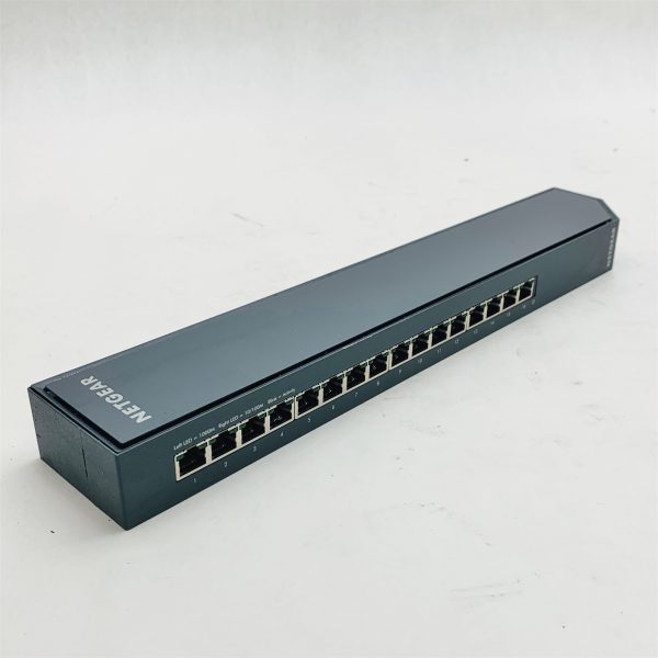 Netgear GSS116E 16-Port Managed Gigabit Ethernet Click Network Rackmount Switch