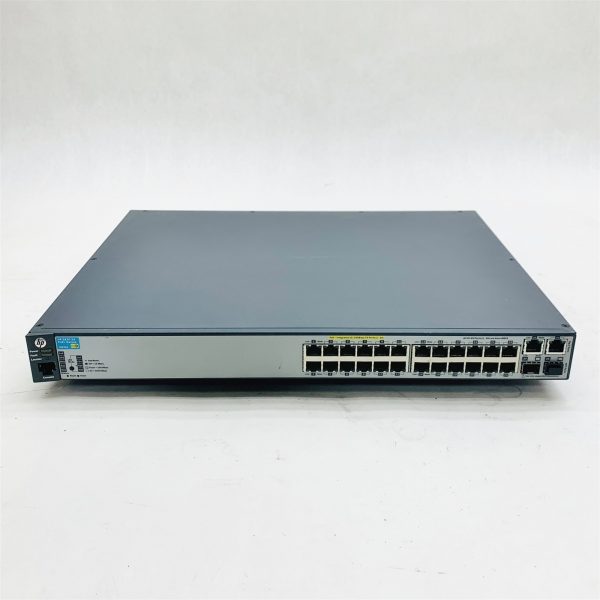 HP Aruba ProCurve J9625A 2620-24 PoE+ 24-Port Managed Ethernet Network Switch - Image 2