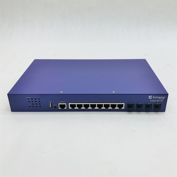 Extreme Networks X435-8P-4S ExtremeSwitching PoE+ 8-Port 4-SFP Gigabit Switch - Image 2