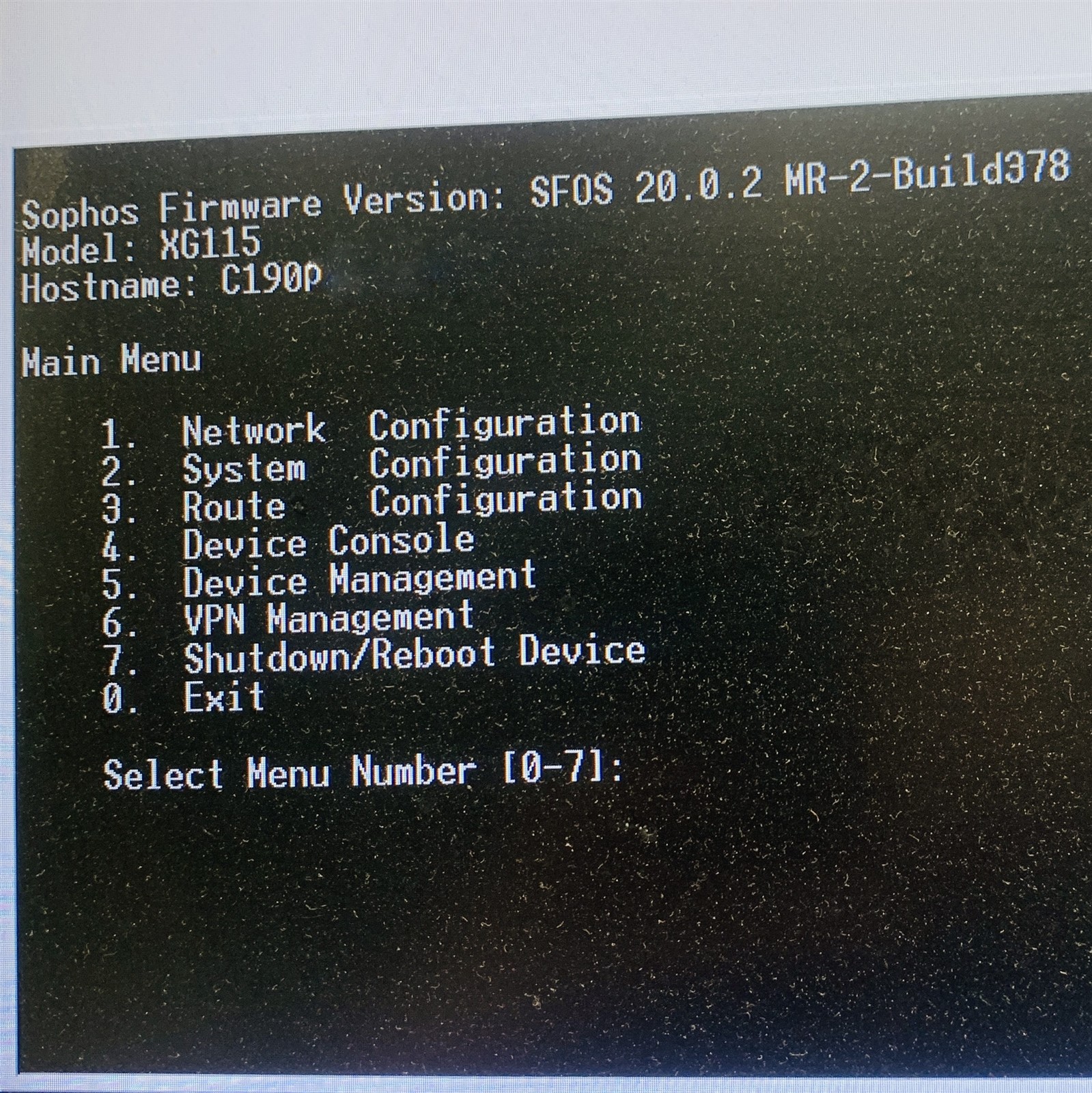 Sophos XG115 Rev 3 Atom 1.6GHz 4GB RAM Network Firewall Desktop Security w/PSU - Image 2