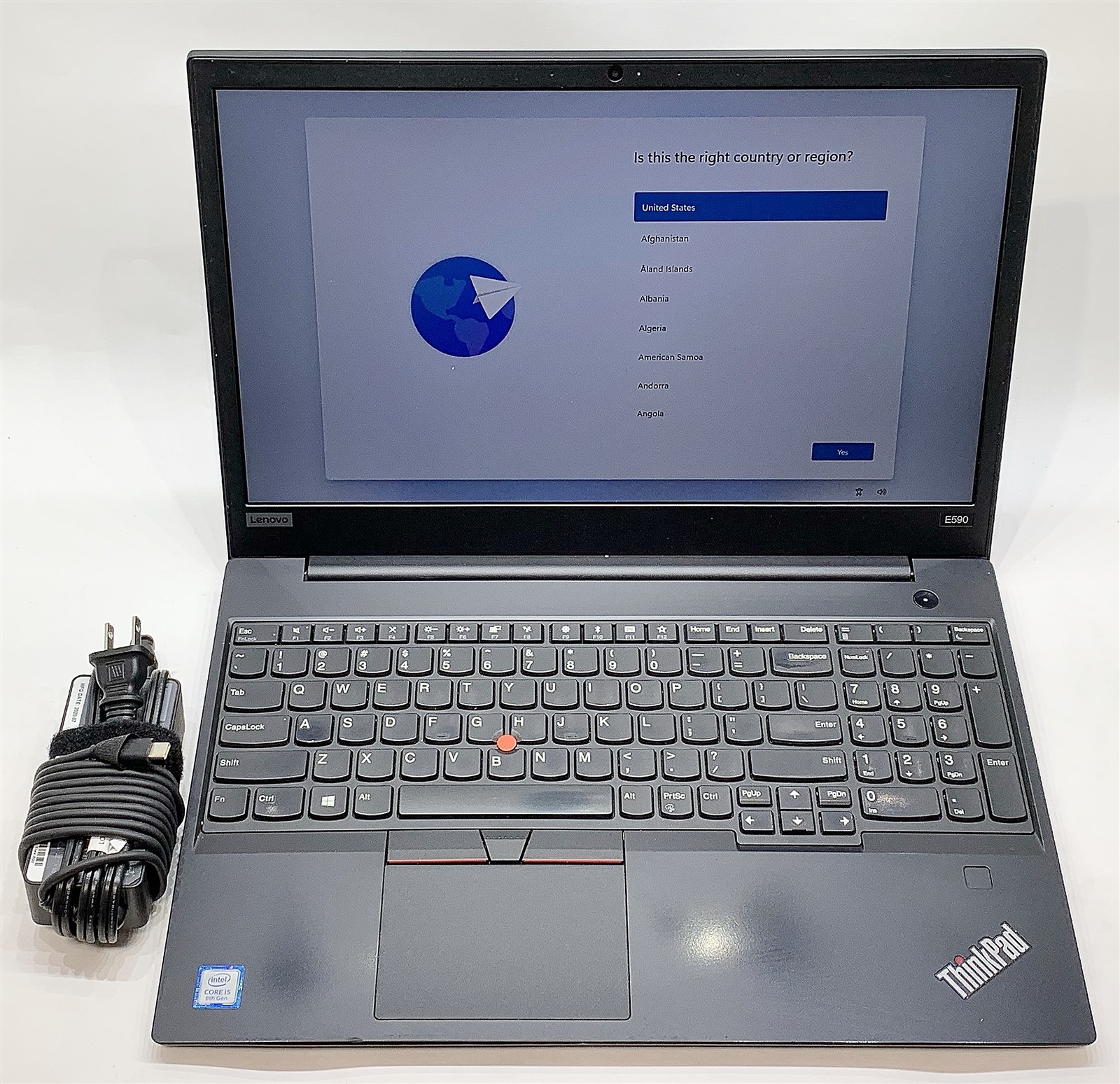 Lenovo ThinkPad E590 Laptop i5 8265U 1.60GHZ 15.6" FHD 16GB 480GB SSD Windows 11
