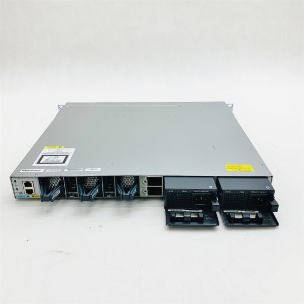 Cisco Catalyst 3850 48-Port PoE+ Gigabit Switch WS-C3850-48F-L V07 w/2*1100W PSU - Image 4