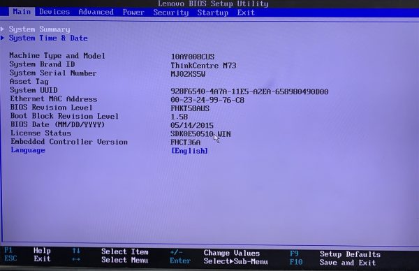 Lenovo ThinkCentre M73 Tiny Computer i7-4790S 3.2GHz 8GB 240GB SSD Win10P WIFI - Image 9