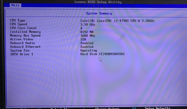 Lenovo ThinkCentre M73 Tiny Computer i7-4790S 3.2GHz 8GB 240GB SSD Win10P WIFI - Image 8