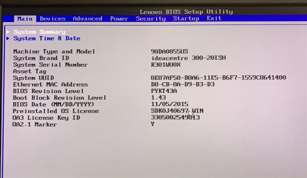 Lenovo IdeaCentre 300-20ISH MT i5-6400 2.7GHz 16GB 240GB SSD Win10P WIFI NVS310 - Image 8