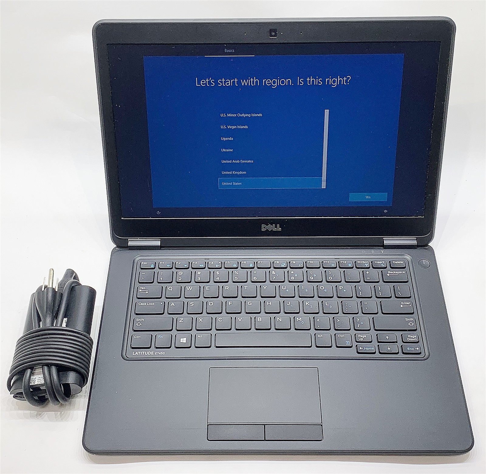 Dell Latitude E7450 Laptop i5 5300U 2.30GHZ 14" HD 16GB RAM 240GB SSD Windows 10