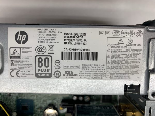 HP ProDesk 600 G4 SFF i7-8700T 2.4GHz 12GB RAM 512GB NVMe Win11 Pro 24H2 WiFi PC - Image 7