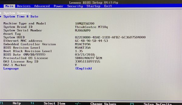 Lenovo ThinkCentre M710q Tiny Desktop i5-6500T 2.50GHz 12GB 512GB NVMe W10P WiFi - Image 10