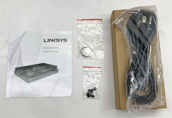 Linksys LGS328MPC 24 Port Managed Gigabit Ethernet Network PoE+ Switch NEW - Image 5