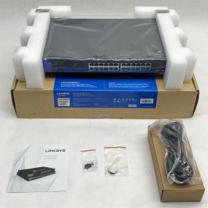 Linksys LGS328MPC 24 Port Managed Gigabit Ethernet Network PoE+ Switch NEW