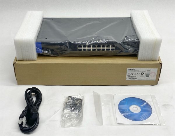 Linksys LGS318 18-Port Business Smart Gigabit Managed Network Switch New