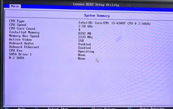 Lenovo ThinkCentre M700 Desktop Tiny i5-6500T 2.50GHz 12GB 256GB M.2 Win10P WiFi - Image 8