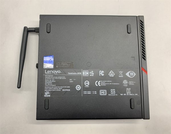 Lenovo ThinkCentre M700 Desktop Tiny i5-6500T 2.50GHz 12GB 256GB M.2 Win10P WiFi - Image 4