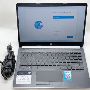 HP 14-dk0002dx Laptop AMD A9-9425 3.10GHZ 14" HD 8GB RAM 256GB M.2 Windows 11