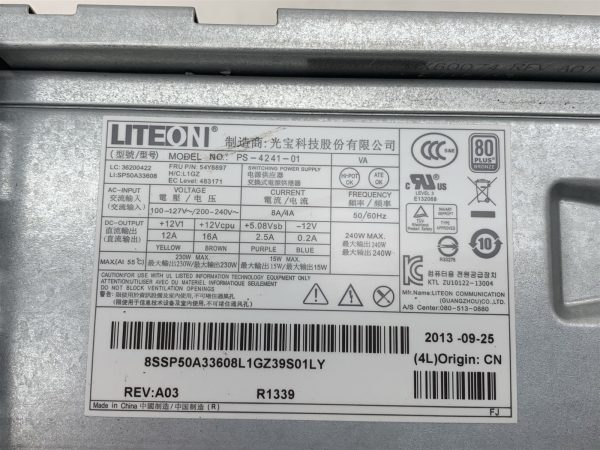 Lenovo ThinkCentre M93P SFF Intel i5-4670 3.40GHz 32GB 512GB SSD Win10P WiFi PC - Image 7