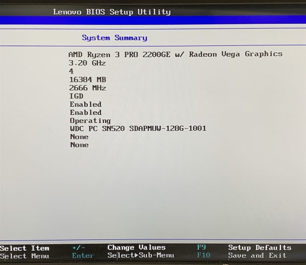 Lenovo ThinkCentre M715q Micro PC Ryzen 3 2200GE 3.2GHZ 16GB 128GB NVMe Win 11 - Image 2