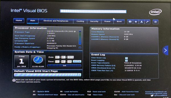 Intel NUC NUC6AYH Celeron J3455 1.50GHz 16GB 256GB SSD Windows 10 Mini PC WiFi - Image 10