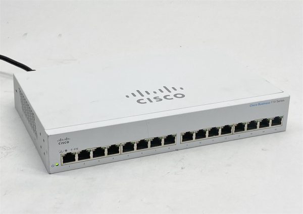 Cisco Business 110 CBS110-16T V03 16-Port L2 Unmanaged Gigabit Ethernet Switch