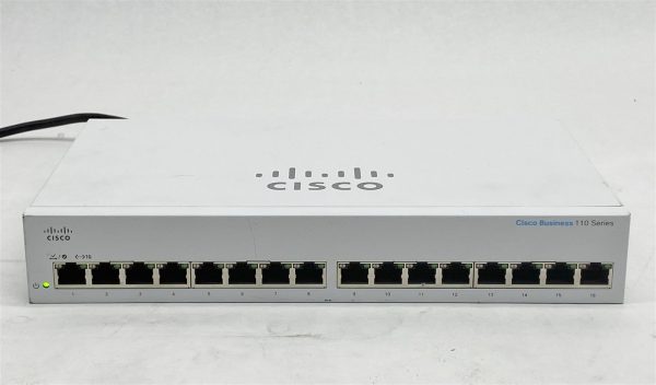 Cisco Business 110 CBS110-16T V03 16-Port L2 Unmanaged Gigabit Ethernet Switch - Image 2