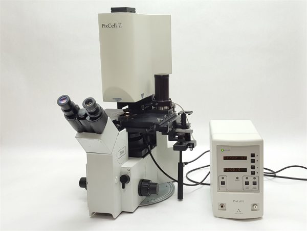 Arcturus Olympus IX50-S8F2 PixCell II Inverted Laser Microscope 4x/10x/20x/40x