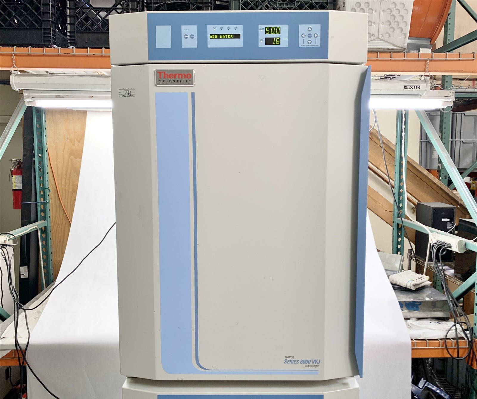 Thermo Fisher 3578 Napco Series 8000 WJ Water Jacketed CO2 Incubator Dual-Stack - Image 3