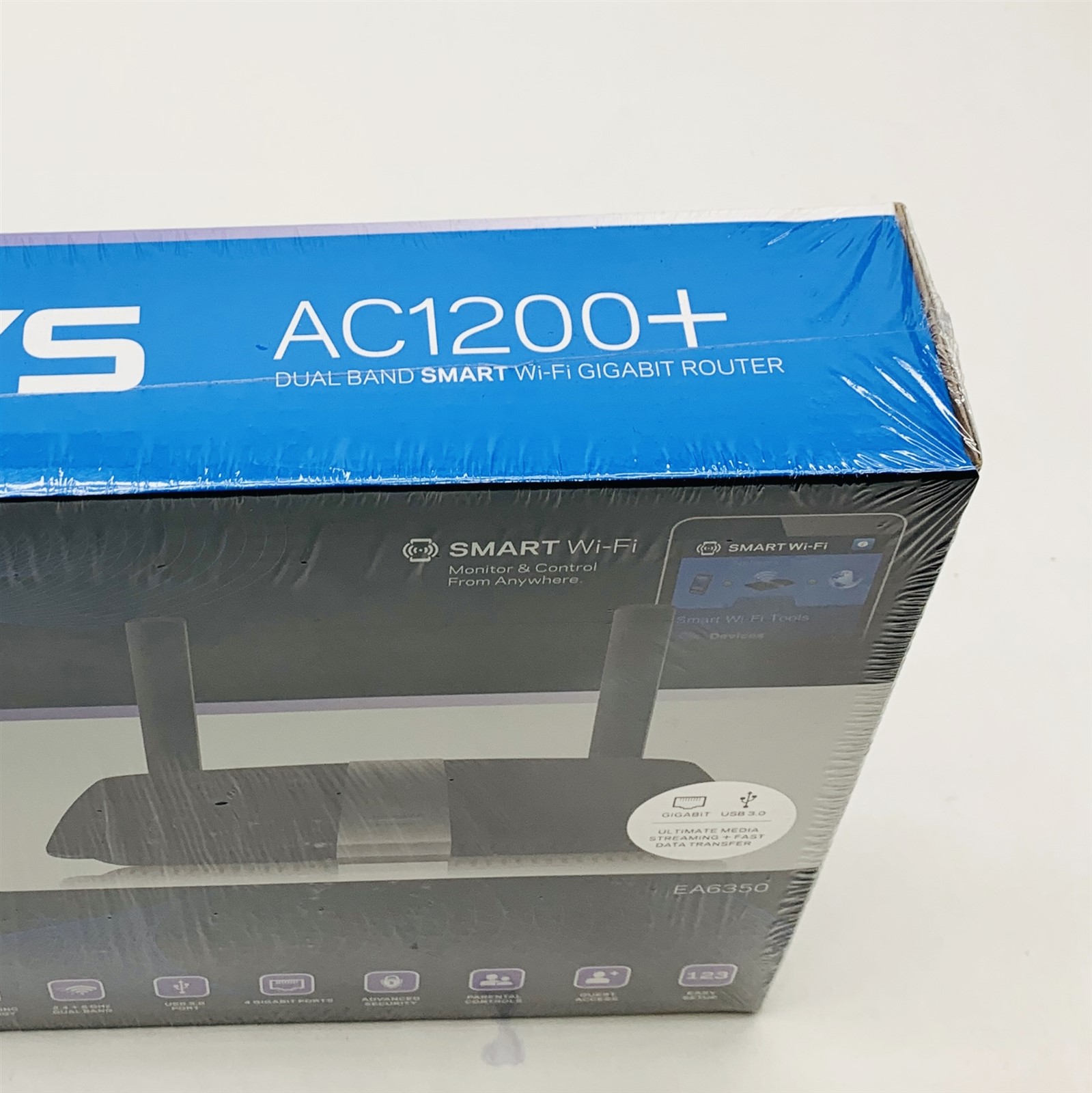 Linksys EA6350 AC1200+ Dual Band Smart WiFi Wireless Gigabit Router *Sealed New* - Image 3