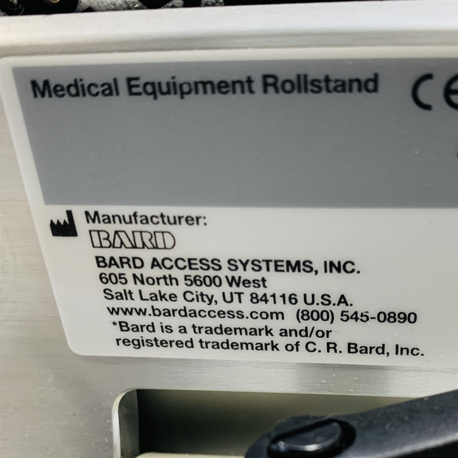 Bard Site Rite 8 Ultrasound System Ref 9770600Y (w/Eq. Rollstand, GCX Stor-Locx) - Image 6