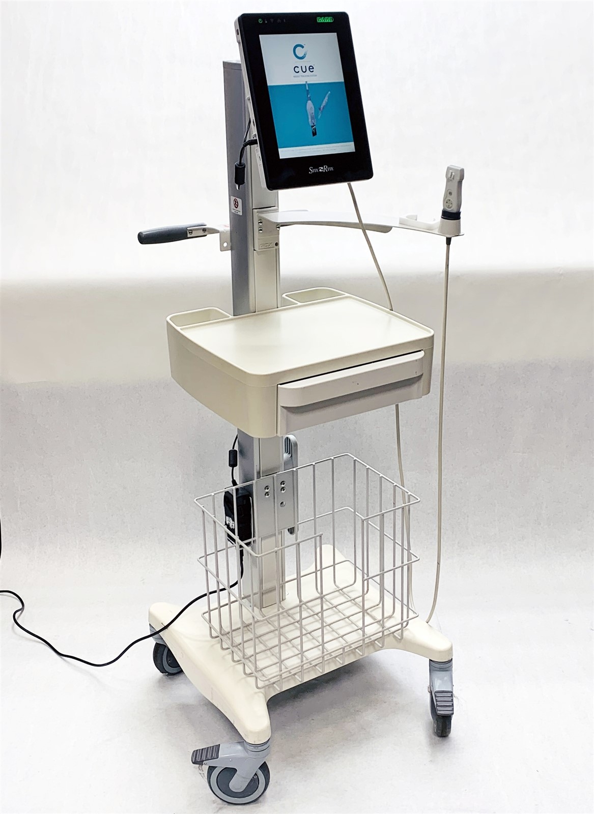 Bard Site Rite 8 Ultrasound System Ref 9770600Y (w/Eq. Rollstand, GCX Stor-Locx)