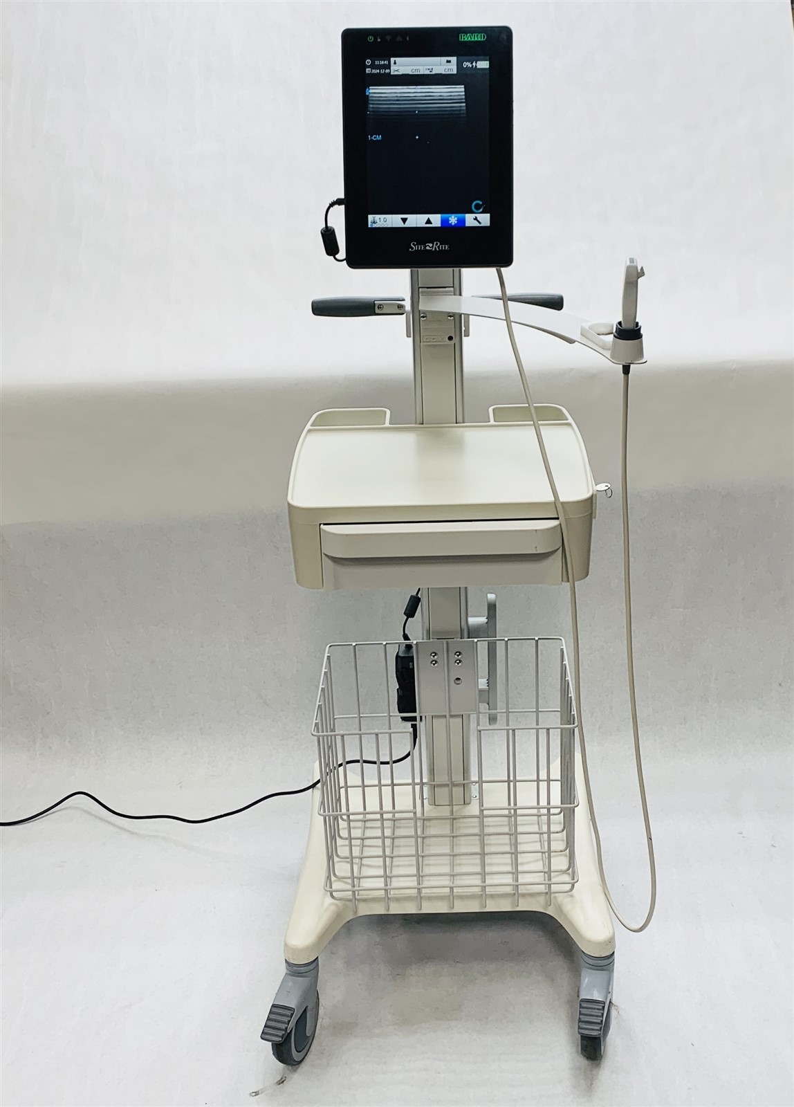 Bard Site Rite 8 Ultrasound System Ref 9770600Y (w/Eq. Rollstand, GCX Stor-Locx) - Image 2