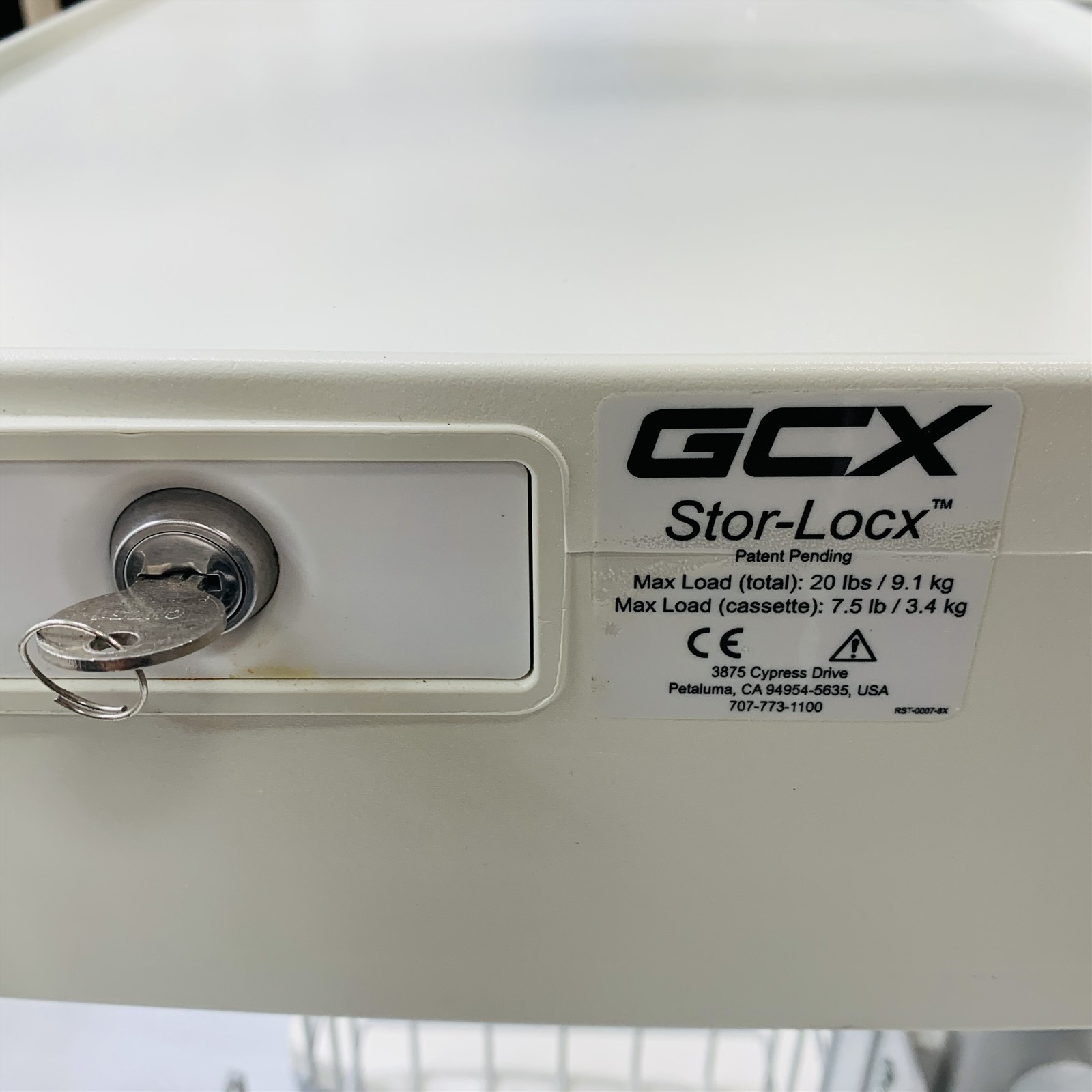 Bard Site Rite 8 Ultrasound System Ref 9770600Y (w/Eq. Rollstand, GCX Stor-Locx) - Image 7