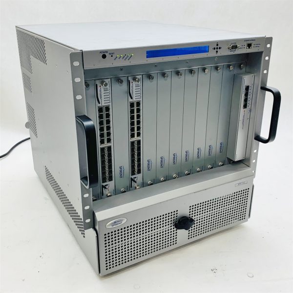 Spirent SPT-11U CHS-11U TestCenter Mainframe (w/1*MX-10G-S4 2*CM-1G-D12 Modules)