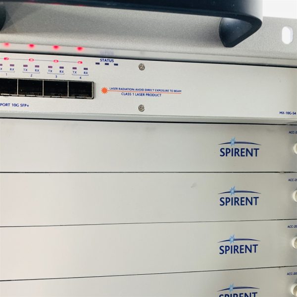 Spirent SPT-11U CHS-11U TestCenter Mainframe (w/1*MX-10G-S4 2*CM-1G-D12 Modules) - Image 5