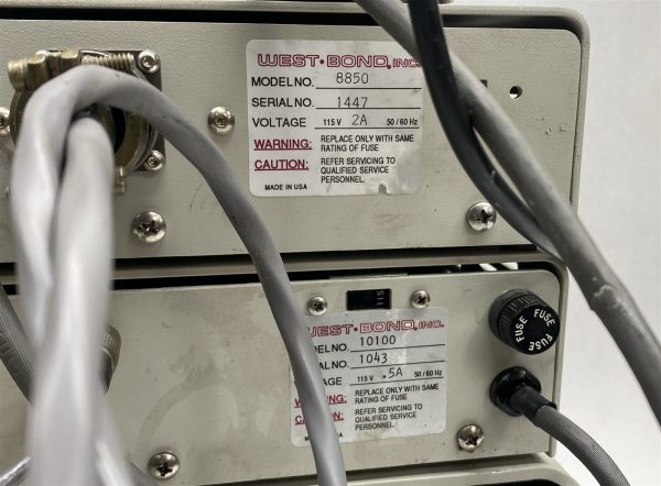 West-Bond 7700E-79 Manual Thermosonic Ball to Wedge Wire Bonder - Image 11