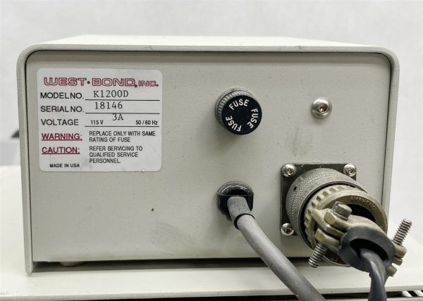West-Bond 7700E-79 Manual Thermosonic Ball to Wedge Wire Bonder - Image 10