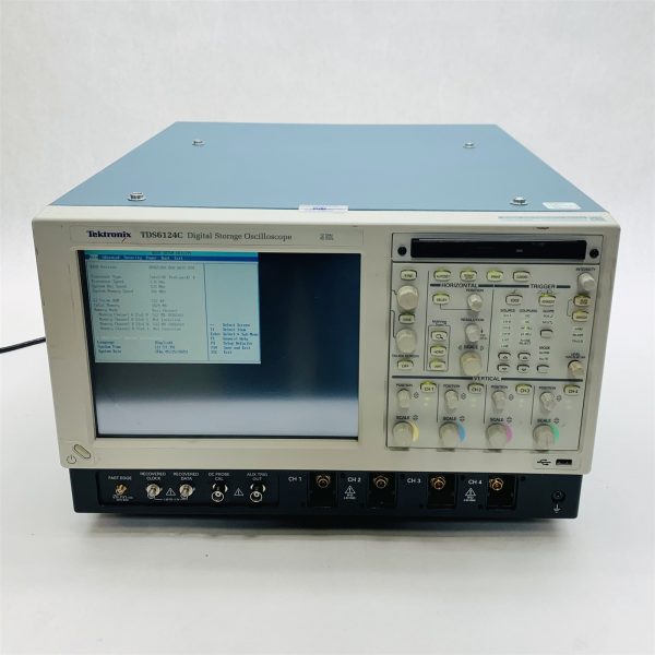 Tektronix TDS6124C Digital Storage 12GHz 40GS/s 4-Channel Oscilloscope *No OS* - Image 3