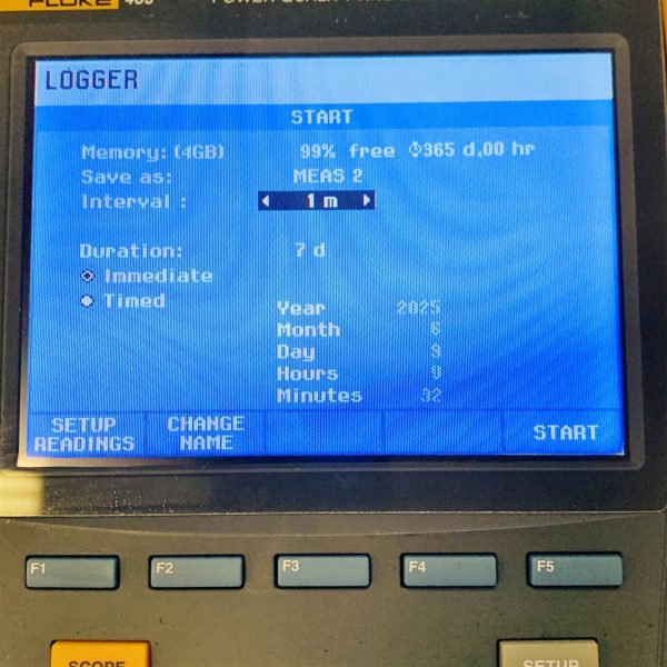 Fluke 435 Series II Power Quality and Energy Analyzer with Battery & 4GB SD Card - Image 6