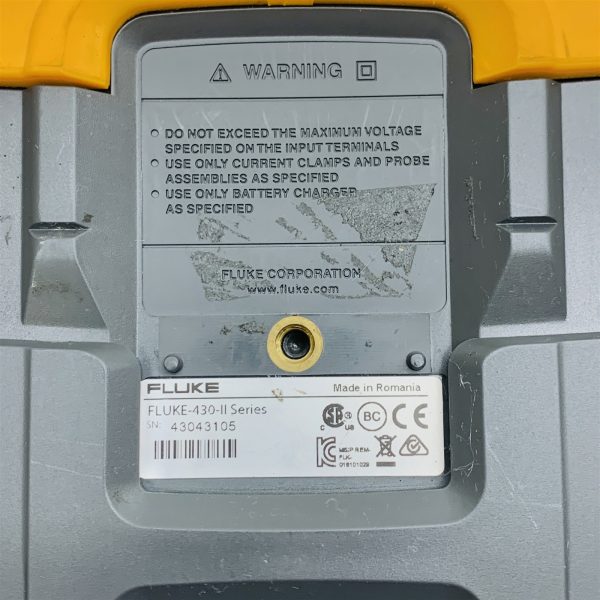 Fluke 435 Series II Power Quality and Energy Analyzer with Battery & 4GB SD Card - Image 12