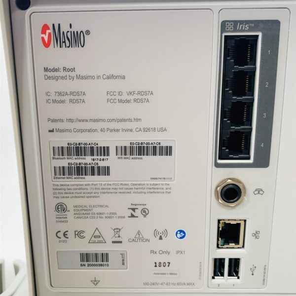 Masimo Root RDS7A Patient Monitor Station Connectivity Platform w/Rolling Cart - Image 6