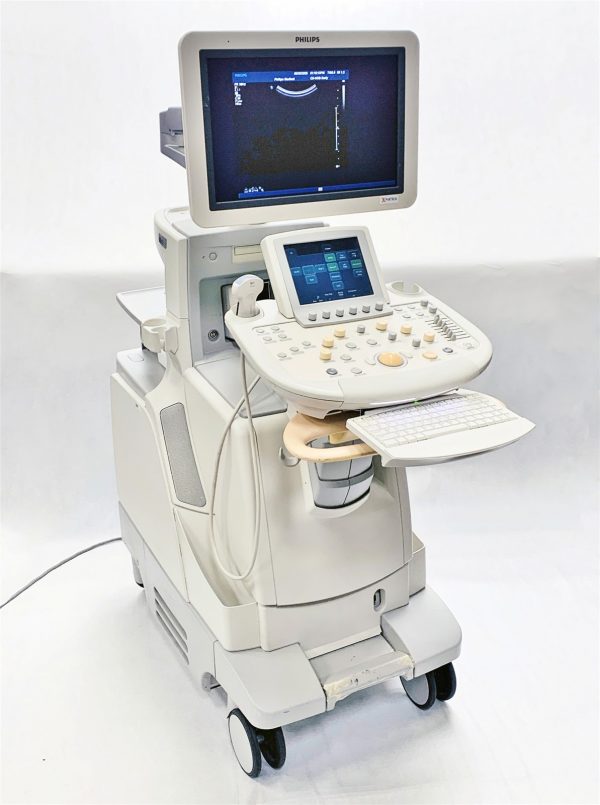 Philips iU22 Diagnostic Ultrasound Machine System Ref 8500-0064-02 w/C5-1 Probe
