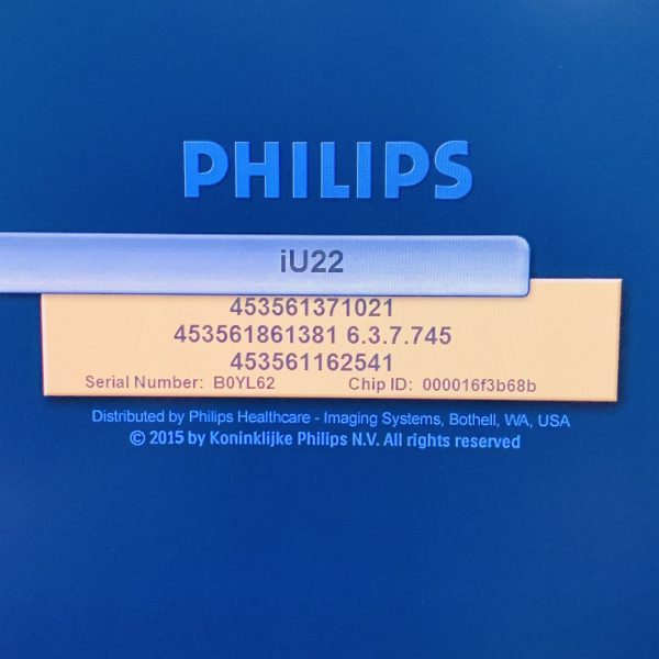 Philips iU22 Diagnostic Ultrasound Machine System Ref 8500-0064-02 w/C5-1 Probe - Image 12